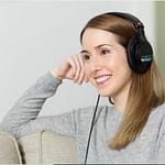 listening to music